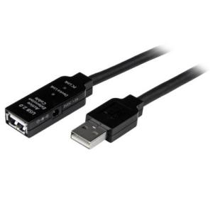 StarTech(スターテック) USB2AAEXT15M USB 2.0アクティブ延長ケーブル 15m オス/メス｜ebest