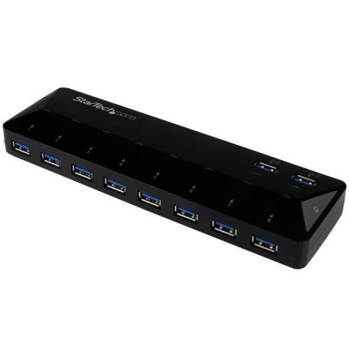 StarTech(スターテック) ST103008U2C 10ポート USB 3.0ハブ 2x 急速...