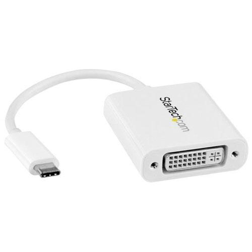 StarTech(スターテック) CDP2DVIW(ホワイト) USB type-C - DVI変換...