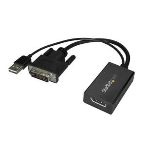 StarTech(スターテック) DVI2DP2 DVI - DisplayPortアダプタ USB給電対応｜ebest