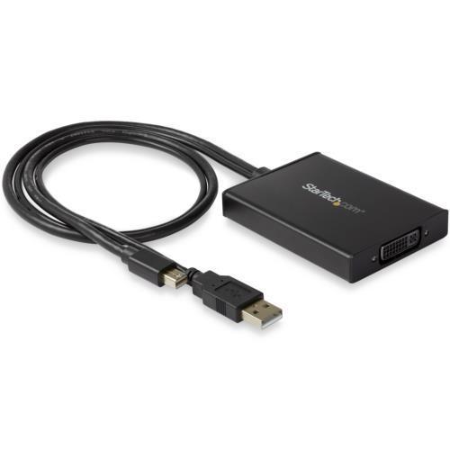 StarTech(スターテック) MDP2DVID2(ブラック) Mini DisplayPort ...