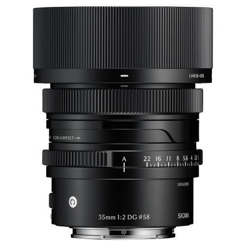シグマ(SIGMA) 35mm F2 DG ブラック Contemporary ソニーEマウント 単...