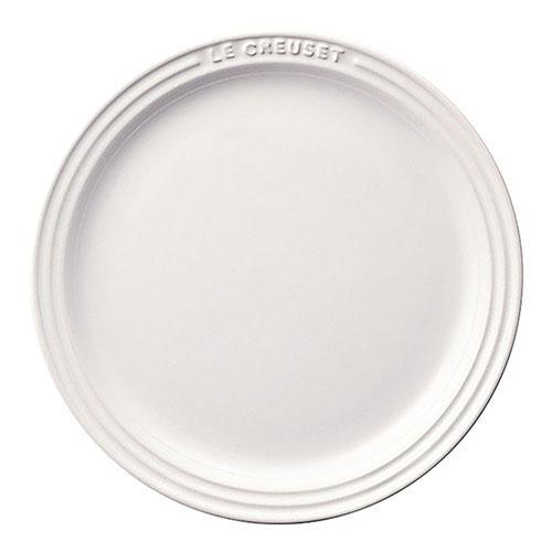 ル・クルーゼ(LE CREUSET) 910140-23 ホワイト ラウンド・プレート・LC
