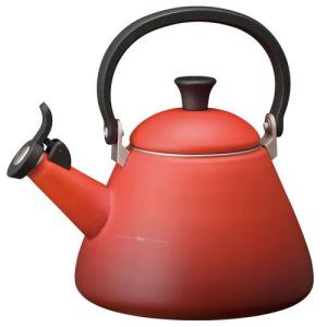 ル・クルーゼ(LE CREUSET) IH対応 ケトル コーン 920002-00(チェリーレッド)｜ebest