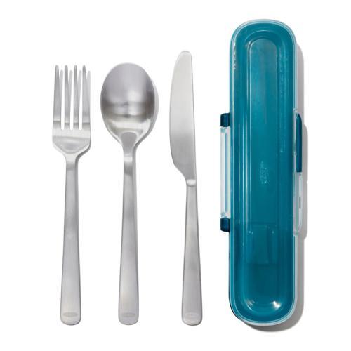 OXO(オクソー) オクソー プレップ&amp;ゴー ステンレスカトラリーセット ケース付