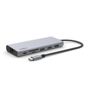 BELKIN INC009BTSGY USB-typeC 7-in-1マルチポートアダプター｜ebest