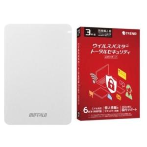 バッファロー(BUFFALO) HD-PGF5.0U3-GWHA 5TB + ウイルスバスター TSS 3年版 同時購入用セット｜ebest