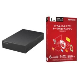 HD-TDA2U3-B 外付けHDD 2TB + ウイルスバスター トータルセキュリティ スタンダード 1年版 同時購入用セット｜ebest