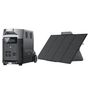EcoFlow DELTA Pro UG ポータブル電源 3600Wh + SOLAR400W-JP 400Wソーラーパネルセット｜ebest