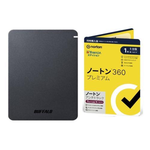 HD-PGF4.0U3-GBKA 4TB + ノートン 360 プレミアム/ アンチトラック 同時購...