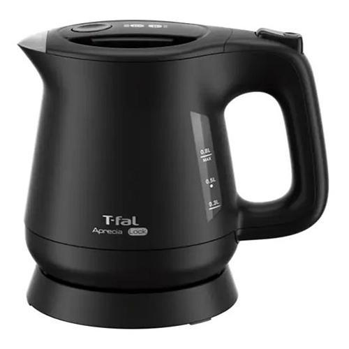 ティファール(T-fal) KO6408JP ブラック アプレシア ロック 0.8L 電気ケトル 軽...