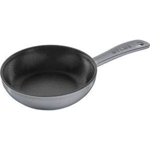 ストウブ(staub) キャスト スキレット 16cm グレー｜ebest