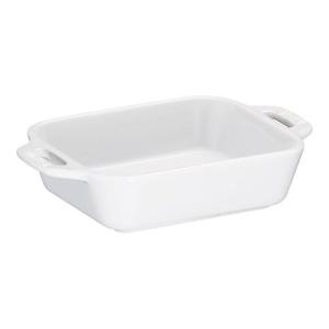 ストウブ(staub) 40508-584(ホワイト) レクタンギュラーディッシュ 14cm｜ebest