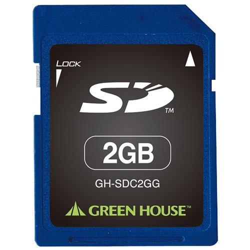 GREEN HOUSE(グリーンハウス) GH-SDC2GG SDカード 2GB
