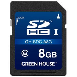 GREEN HOUSE(グリーンハウス) GH-SDC-A8G SDHCカード 8GB CLASS6｜ebest