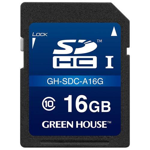 GREEN HOUSE(グリーンハウス) GH-SDC-A16G SDHCカード 16GB CLAS...