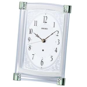 【新品】セイコー SEIKO 電波置き時計 BY244G SEIKO セイコー 置き時計 BY244G 電波時計 スイープ 静か 音が