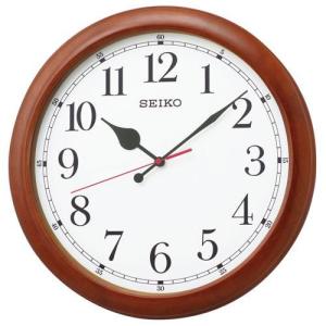セイコー(SEIKO) KX238B(茶木地) オフィスタイプ 電波掛時計｜ebest