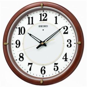 【通電確認のみ、ほぼ新品】セイコー電波自動点灯掛け時計KX233W SEIKO（セイコー） SEIKO KX233B 壁掛け時計 掛け時計 全面点灯 針
