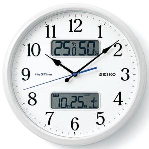 セイコー 電波掛け時計 オフィス 電池寿命5年 白 KX317W : 木馬家具