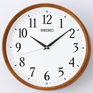 SEIKO（セイコー） 掛け時計 壁掛け KX240B 電波時計 光る針 ファイン