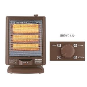 日立 HLH-HS307 モーション感知センサー搭載ハロゲンヒーター電気ストーブ 1000W