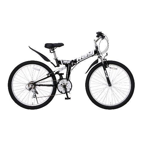 レイチェル(Raychell) MTB-2618RR 26インチ 18段 折畳MTB ブラック