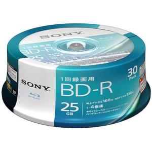 ソニー(SONY) 30BNR1VJPP4 録画・録音用 BD-R 25GB 一回(追記)録画 プリンタブル 4倍速 30枚｜ebest