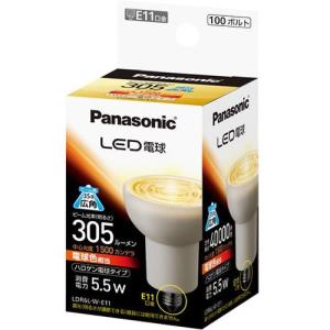 パナソニック(Panasonic) LED電球 ハロゲン電球タイプ(電球色相当) E11口金 305lm LDR6LWE11｜イーベスト