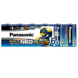 パナソニック(Panasonic) LR20NJ/6SW エボルタNEO アルカリ乾電池 単1形 6本パック｜イーベスト