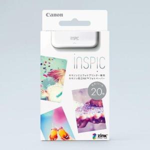 CANON(キヤノン) iNSPiC(インスピック)用ZINKフォトペーパー 20枚入り ZP-2030-20｜ebest