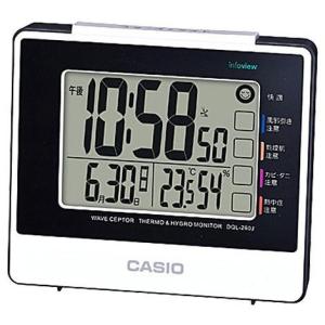 CASIO（カシオ） “wave ceptor” DQD-851J-8JF クロック 置時計 電波