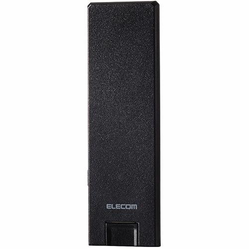 エレコム(ELECOM) WTC-1167US-B(ブラック) 超薄型11ac 2x2中継器