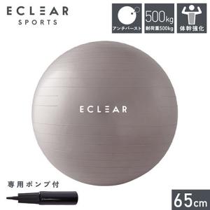 エレコム(ELECOM) HCF-BB65GY グレー バランスボール 65cm