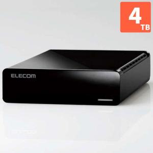エレコム(ELECOM) ELD-FTV040UBK(ブラック) TV向け外付けハードディスク 4TB｜ebest