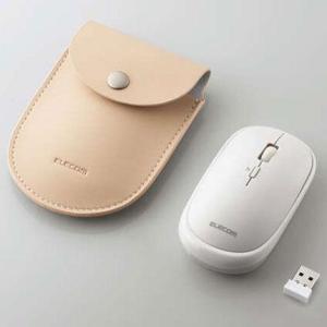 エレコム(ELECOM) M-TM10DBWH ホワイト 2.4GHz無線 ワイヤレスモバイルマウス...