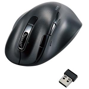 エレコム(ELECOM) M-XGM50MBSKBK(ブラック) Bluetooth マウス(無線接続可) 静音 ワイヤレス 8ボタン Mサイズ｜ebest