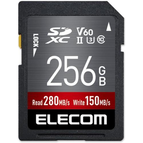 エレコム(ELECOM) MF-FS256GU23V6R UHS-II SDXCメモリカード 256...