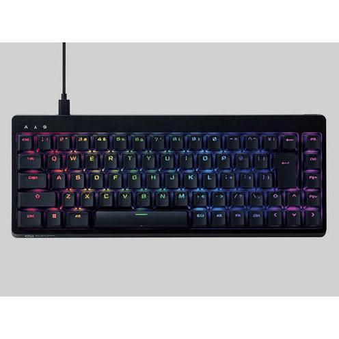 エレコム(ELECOM) TKVK600ABK ブラック ゲーミングキーボード USB有線 71キー...