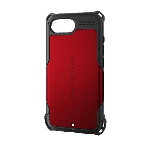 エレコム(ELECOM) PM-A25SZERORD レッド iPhone 16e ケース ハイブリ...