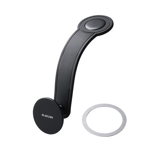 エレコム(ELECOM) P-CARS15BK ブラック スマホホルダー 車 MagSafe対応 強...