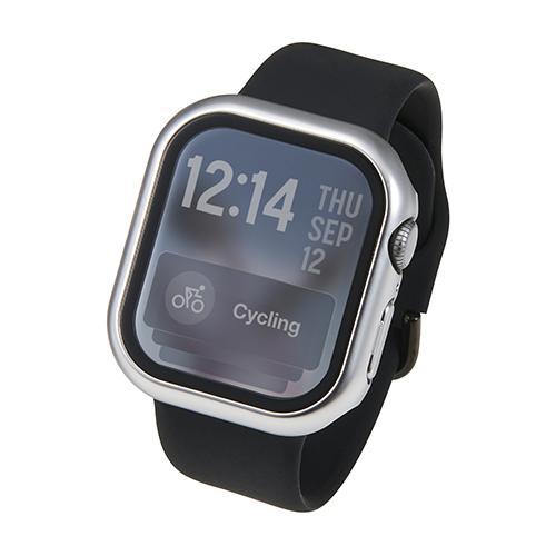 エレコム(ELECOM) AW-25BFCGPSV シルバー アップルウォッチ カバー Series...