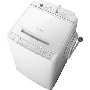 日立(HITACHI) BW-V80G-W ビートウォッシュ 全自動洗濯機 上開き 洗濯8kg