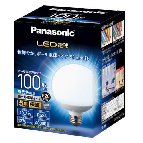 パナソニック(Panasonic) LED電球(昼光色) E26口金 100W形相当 1370lm ...