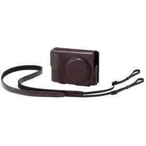 LUMIX TZシリーズ パナソニック TZ99 TZ95 用ソフトケース ブラウン