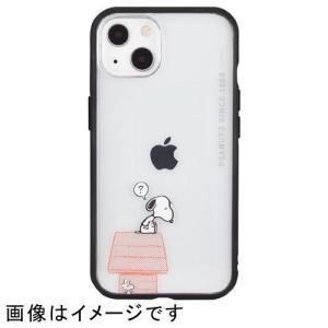 グルマンディーズ SNG-605A(ドッグハウス) iPhone 13対応ケース スヌーピー ピーナッツ IIIIfit
