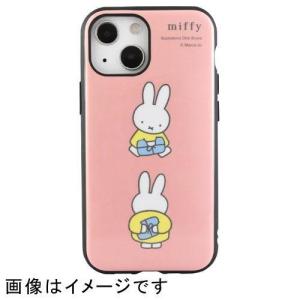グルマンディーズ MF-204PK iPhone 13 mini/12 mini用ケース IIIIfit ミッフィー