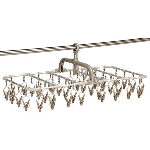 ツウィンモール TA-11 グレー 洗濯用品 横もちアルミハンガー40P