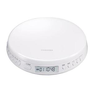 東芝 ホワイト ポータブルCDプレーヤー TOSHIBA TY-P10-W