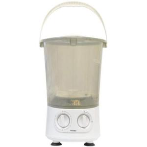 サンコー(Thanko) SBTMNWMB お湯が使えるコンパクト洗濯機 バケツランドリー